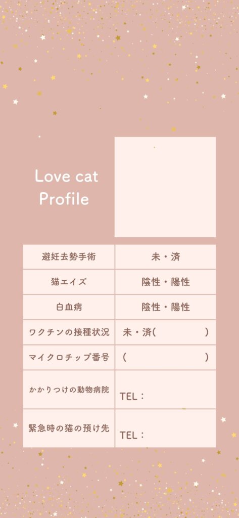 猫と防災ロック画面　ピンク　キラキラ